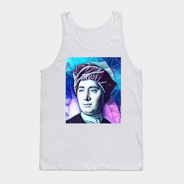 David Hume Snowy Portrait | David Hume Artwork 12 Tank Top by JustLit